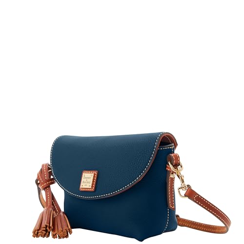 Dooney & Bourke Handbag, Pebble Grain Crossbody Saddle Bag2