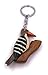 H-Customs Specht Vogel Baum Schnabel Holz Edel Handmade Schlüsselanhänger Anhänger