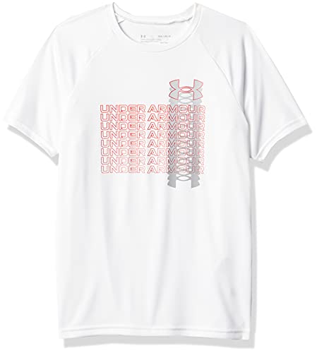 Under Armour Boys' Tech Gradient Word Mark Short Sleeve T-Shirt