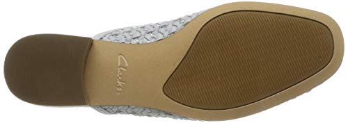 Clarks Pure Blush, Mocassini Donna, Grigio (Light