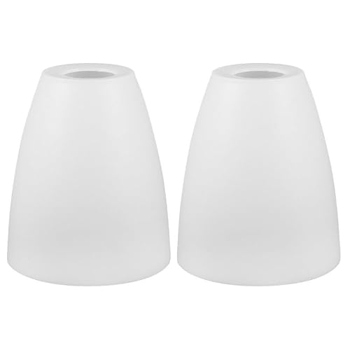 OSALADI 2 Piezas Pantalla De Lámpara De Repuesto De Plástico Cubierta Para Lámpara De Techo Con Orificio Central Accesorios De Iluminación Interior Para Colgante Y Decoración Del Hogar