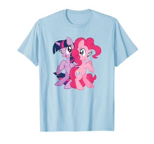 Twilight Sparkle e Pinkie Pie Back to Back Maglietta