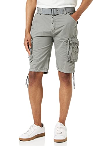 Schott NYC, Trranger30, Bañador, Hombre, Gris (Grey Grey), 34