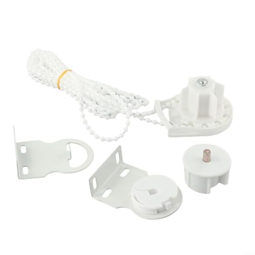 Repuestos para persianas enrollables de 38 mm con soporte de metal y cadena de cuentas, kit de accesorios de persiana enrollable de soporte de metal