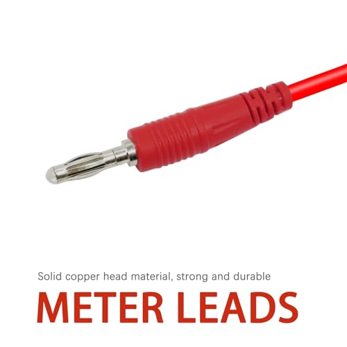 Image of Multimeter Probes, 4mm Multimeter Leads, Test Leads