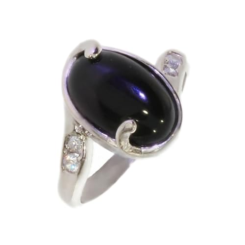 Bague en argent rhodié et pierre naturelle modèle 4228 Artipol
