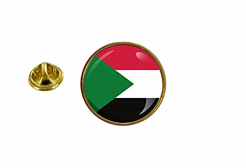 Akachafactory pins pin Badge pin's Drapeau Soudan soudanais Rond cocarde