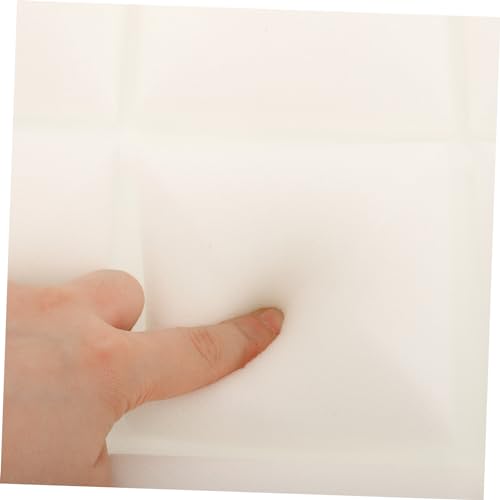 Toddmomy 4 piezas panel acústico para aislamiento de sonido en pared espuma material fácil de instalar para estudio de grabación miniatura 3
