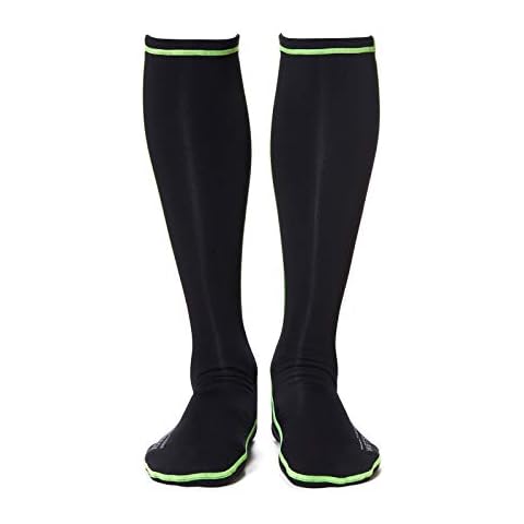 Wetsox Thermals Wetsuit Socks | Comfortable, Insulated Diving & Surfing Socks for Cold Water, Non-Slip, Quick-Dry, Durable Outdoor Gear | 1 MM Neoprene for Extra Warmth | Medium Cover