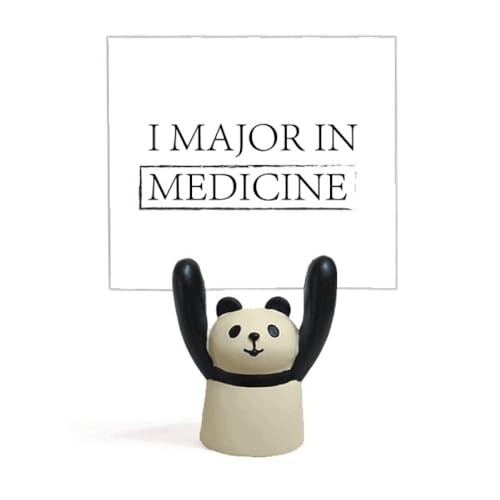 Support de mémo antistress panda pour vos fiches de médecine