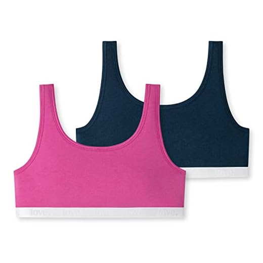 NAME IT Kinder Bustier NKFSHORT Doppelpack, Organic Cotton 7 Schiesser Mädchen 2 Pack Bustier Unterwäsche, Farbmix 1, 140