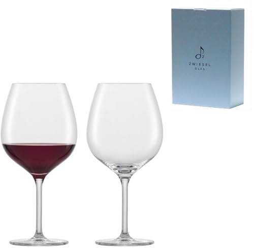 ツヴィーゼル グラス（ZWIESEL GLAS） ワイングラス フォー・ユー 赤ワイン（ブルゴーニュ）用 ブルゴーニュ 2個ペア マシンメイド m121870（Amazon）