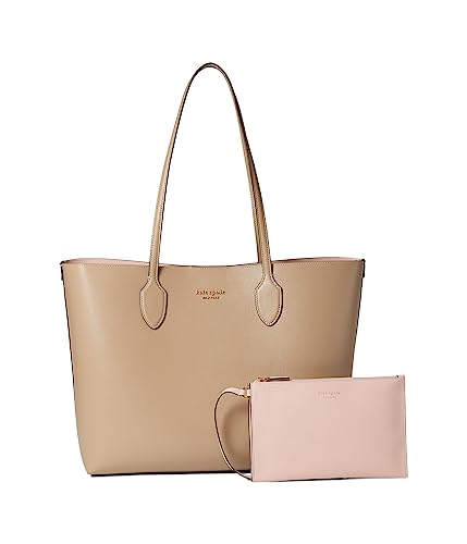 kate spade new york Large Bleecker Saffiano Leather Tote, Timeless Taupe