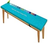 ZEaink Bench Cushion Patio seat Long Outdoor Foam Chair Pads Padded Swing mat...