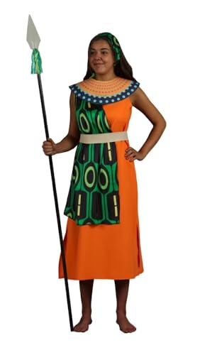 Fycar Disfraz Jefa Tribu Africana Adulto (Talla 42)
