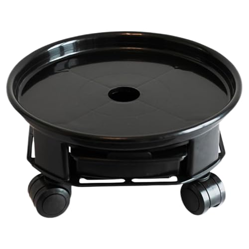 Support de pot de fleurs avec bac à eau extérieur et intérieur - 2