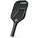 TENVINA Pickleball Paddles, Multi-Layer T700SC Textured Carbon Fiber Pickleball Paddle, 4-Types of Shapes and Thicknesses, Strong Spin & Power Surface of USAPA Approved Pickle Ball Paddle