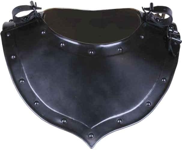 NauticalMart Blackened Balthasar Breastplate Medieval Knight Renaissance Costume Viking LARP Cosplay Historical Armor