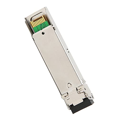 ASHATA Módulo SFP de 1,25G y 850 NM, Transceptor óptico de Fibra Dual Monomodo con Función DDM para Servidores y Cortafuegos