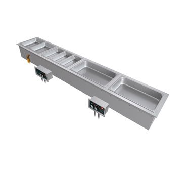 Hatco HWBI-S2MA Slim Line Drop-in Hot Food Well w/Manifolded Drains & Auto-Fill