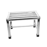 Funcionalidad antideslizante: el diseño pequeño de la silla de ducha proporciona una opción de asiento estable y , lo que reduce el de resbalones en condiciones de baño húmedo, banco de bañera, banco de ducha