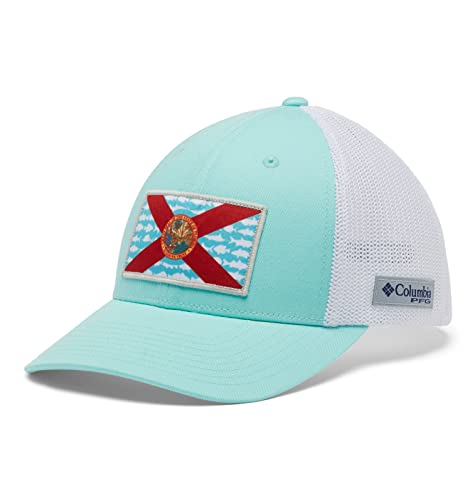 Image of Columbia Unisex Adult PFG Logo Mesh Ball Cap