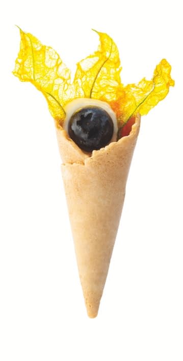 Unica il Cestino di Pane - FINGER FOOD commestibile per CATERING, EVENTI, FESTE (CONETTI COLORATI ASSORTITI)