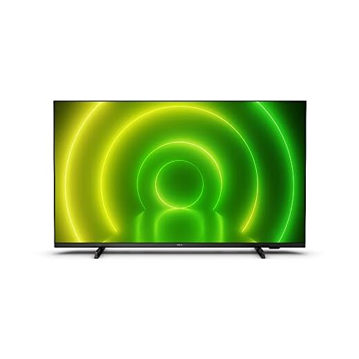 PHILIPS Android TV 70" 4K 70PUG7406/78, Google Assistant Built-in, Comando de Voz, Dolby Vision/Atmos, VRR/ALLM, Bluetooth 5.0