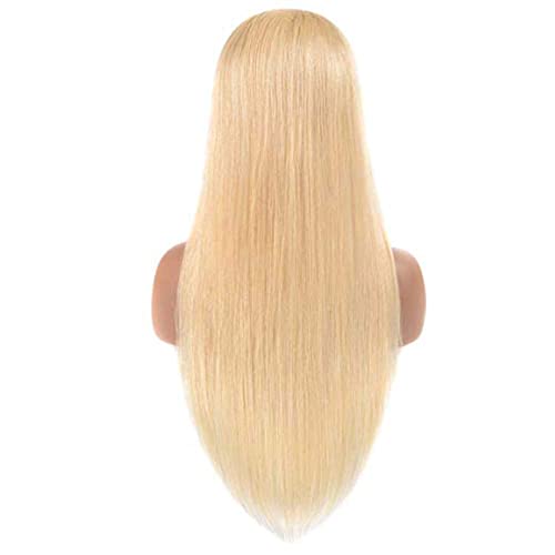 Tuneful 28 Inch 613 Lace Front Wig Human Hair Transparent Lace 220% Density Straight 613 HD Lace Frontal Wig Human Hair 13x4 Blonde Lace Front Wigs Human Hair Pre Plucked with Baby Hair - Image 4