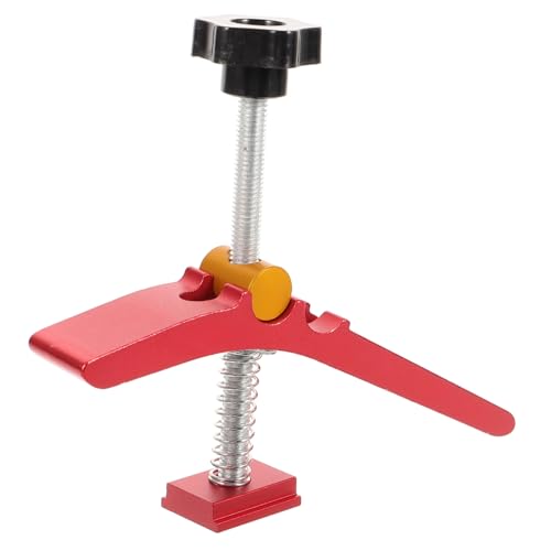 Mipcase Upgraded T Slot Clamp for Woodworking Carpenter T Track Clip Tool Type Sliding Slot Hold Down Clamp for Secure Jointing and Assembly