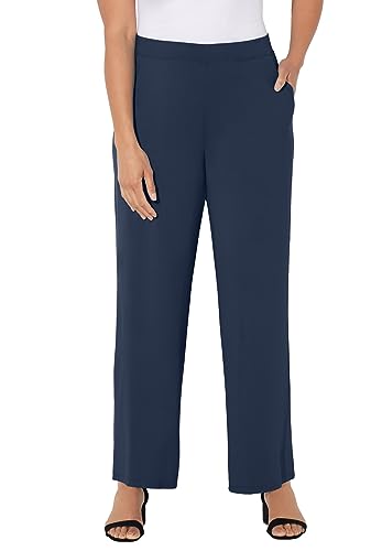 Catherines Women's Plus Size Anywear Wide Leg Pant