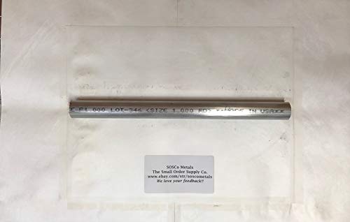 Top Rated 7/8" 6061 ALUMINUM ROUND ROD BAR 12" long Solid .875" OD T6511 NEW Lathe Stock