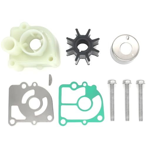 Image of QuickMarine 853792A09 Water Pump Impeller Repair Kit for Mecury Marine 15 HP Outboard Motors replaces 8M0070780 Boat Engine