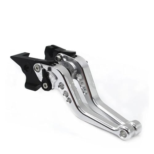 Leviers de frein et d'embrayage T-Max 530 DX SX en aluminium CNC argent brossé 2012-2019