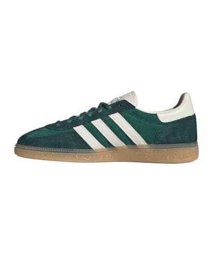 Image of adidas Originals Handball Spezial WMNS Shoes, Semi Court Green /Clear Mint /Gum Size 8.5
