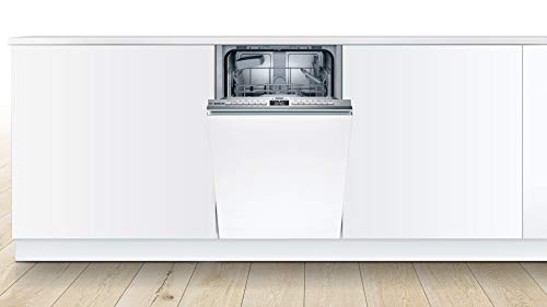 Bosch SPV4HKX53E Serie 4 Smarter Geschirrspüler vollintegriert, 45 cm breit, Besteckkorb, Silence Programm besonders… – Bild 5