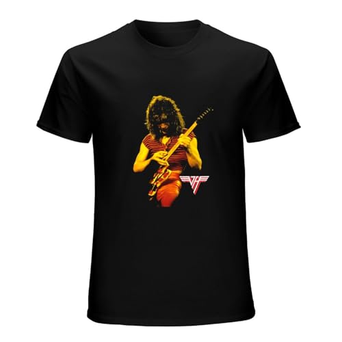 Photo de Popular Eddie Van_Halen Mens T Shirt S-3Xl Black L