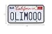 Stainless Steel License Plate Durable Car Tag Holder Backing Reinforce Bracket (Black)