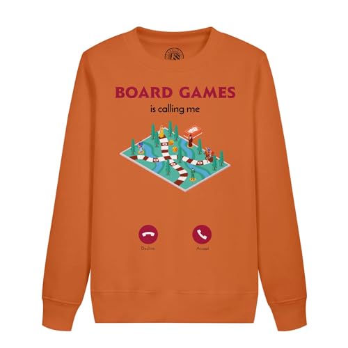 Sweatshirt enfant les jeux de société m'appellent pour rester au chaud