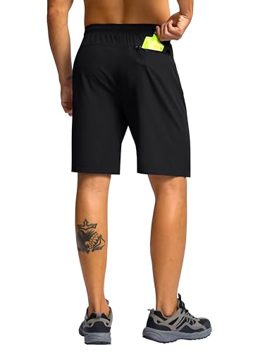 G Gradual Men's Hiking Shorts 7"/9" Lightweight Athletic Shorts for Men Quick Dry Stretch Casual Shorts with 3 Zipper Pockets2