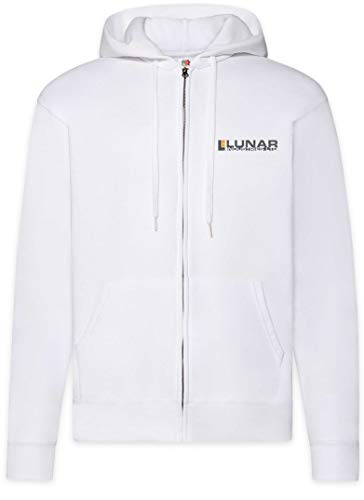 Sweat à capuche Lunar Industries Urban Backwoods zip homme en coton noir