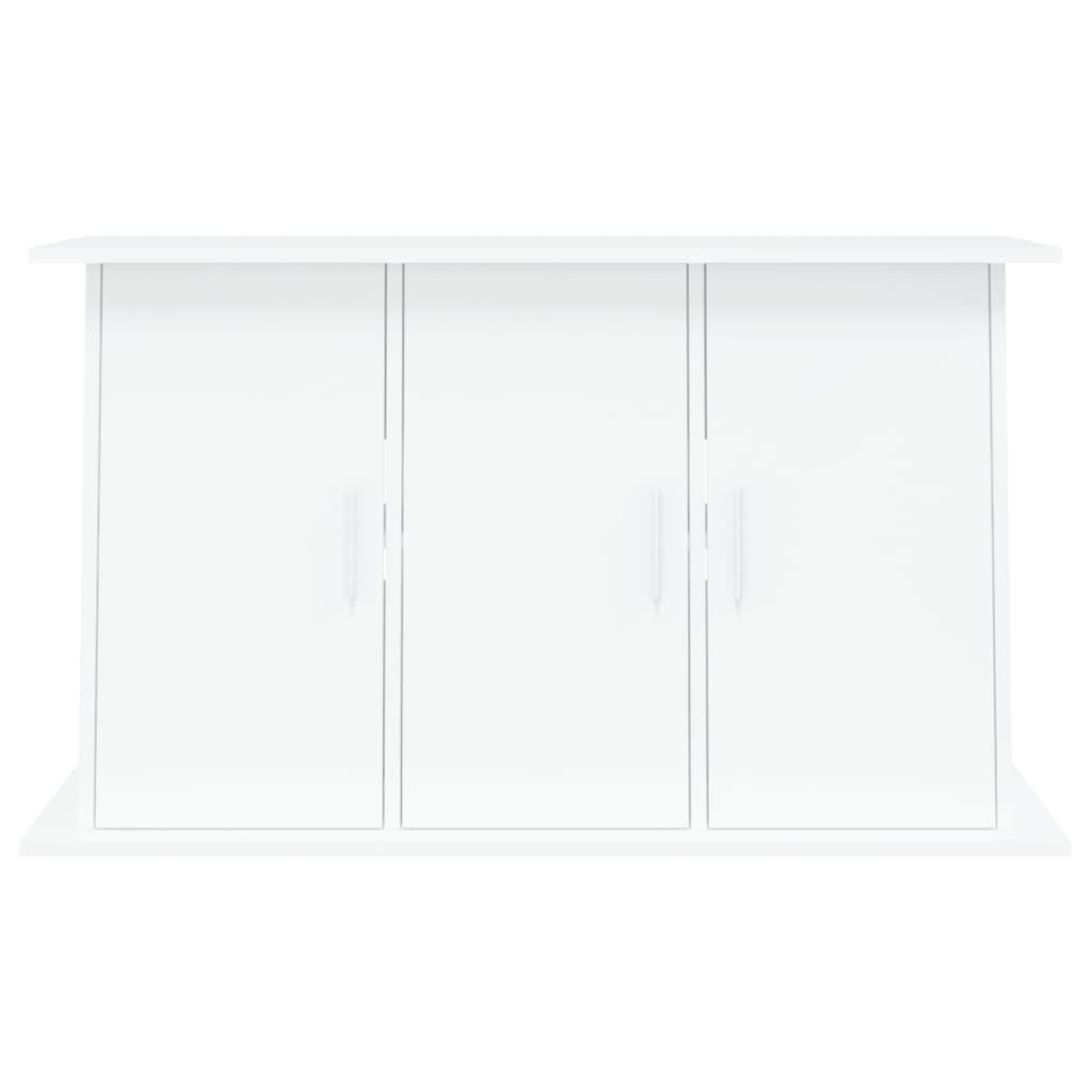 Homgoday Soporte para Acuario, Armario Inferior con 6 Compartimentos, Mesa de Acuario para Soporte Seguro, Color Blanco, 101 x 41 x 58 cm