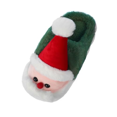 Slip on Comfy House Slippers Anti-slip Christmas Slippers Warm Indoor Bedroom Shoes Holiday Home Footwear for Women, Men