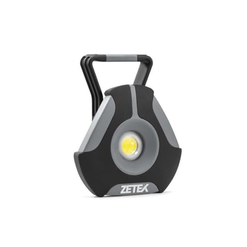 Spot rechargeable LED COB ZETEK KFL210 IP65 1500 lumens pour chantier