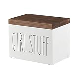 Genérico Portatampones, Estuche Organizador Para Productos Femeninos, Almacenamiento de Compresas y Tampones, Para Ducha Hogar Dormitorio Salón Apartamento Tocador Encimera Residencia Estudiantil