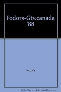 Paperback Fodors-Gtv.canada '88 Book