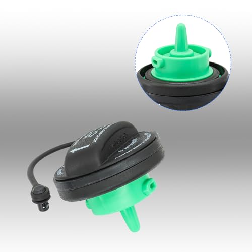 Image of Gas Cap Fuel Cap 5C0201550T for Volkswagen VW Jetta GTI Golf R SportWagen Alltrack Tiguan Audi A4 A5 A8 Quattro S4 S5 S8 Q5 RS5 SQ5 Allroad Fuel Tank Cap