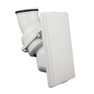Bvc Zentralstaubsauger mit Hide-A-Hose-System, Metallic, 1.5 mm Wandstärke