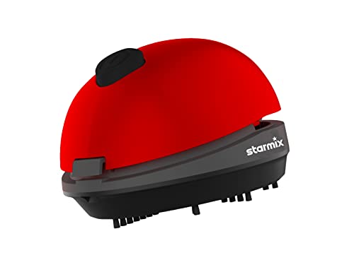 Starmix - Mini aspirateur de table à haute puissance d'aspiration - Aspirateur à main sans fil pour miettes et autres - Souris d'aspiration à piles