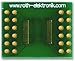 ROTH ELEKTRONIK RE931-04 ADAPTER, SMD, FR4 EPOXY GLASS (5 pieces)